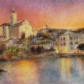 Costa Brava-pastel (30 x 40)
