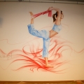 mural w sali fitness